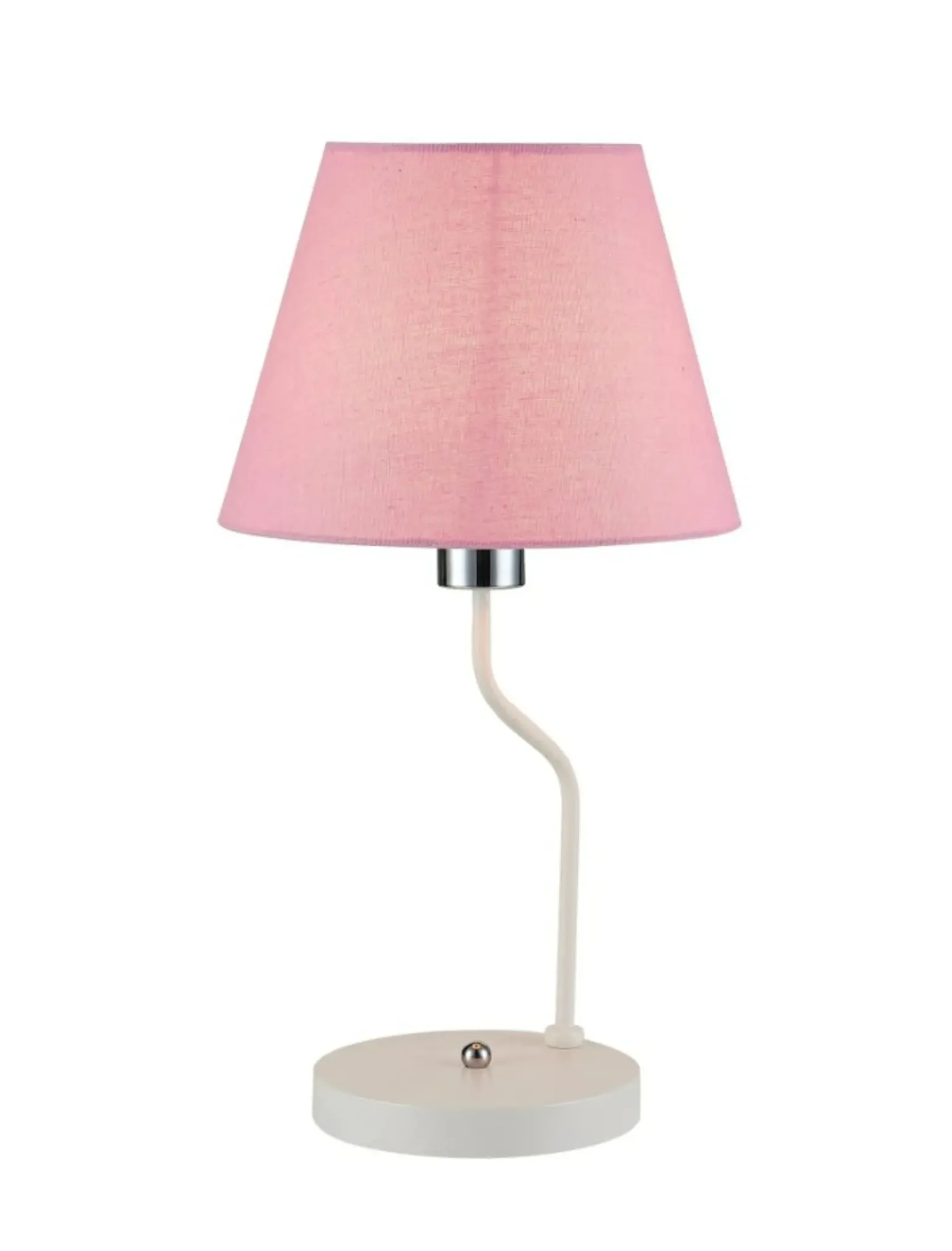 Sklep Kaja Lampka stołowa z różowym abażurem LEDEA 50501100 YORK | Kaja