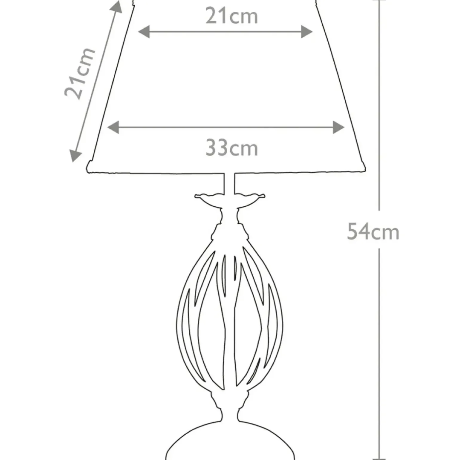 Sklep Kaja Lampka stołowa ze zwężanym abażurem ART-TL-BLACK z serii ARTISAN
