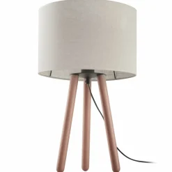 Sklep Kaja Lampka z abażurem na ciemnych nogach TK 5291 TOKYO | Kaja Oświetlenie