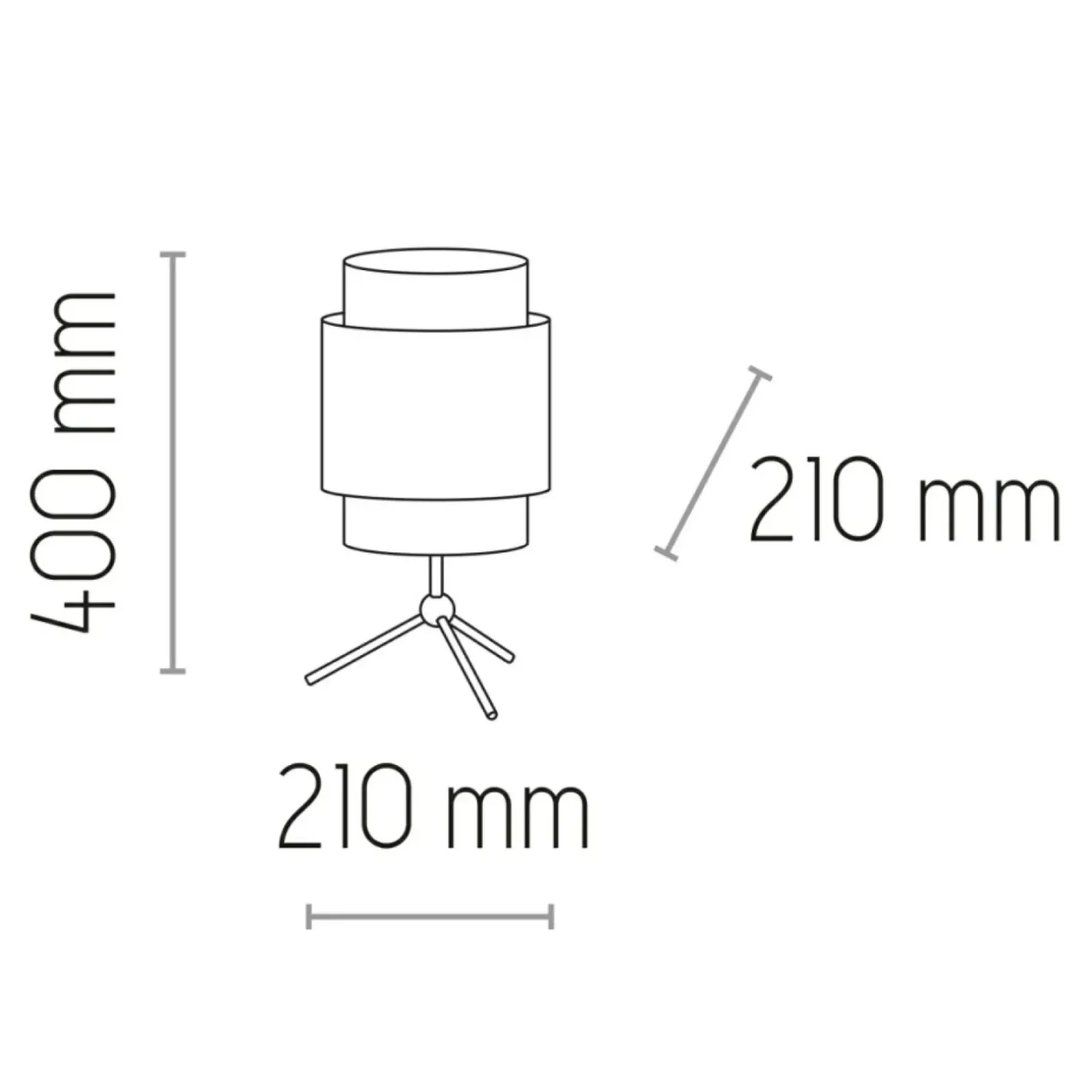 Sklep Kaja Lampka z abażurem, na szafkę nocną TK 5567 BOHO | Kaja Oświetlenie