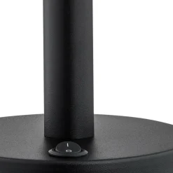 Sklep Kaja Lampka ze złotymi dodatkami O2928 L1 CZA ZL LAVA | Kaja Oświetlenie