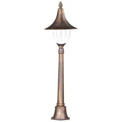 Sklep Kaja Latarnia z kopułowym kloszem K-8129 CZ/ZŁ BOSTON | Kaja Oświetlenie