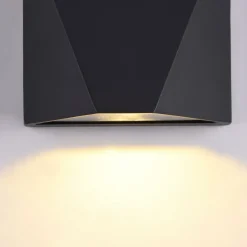 Sklep Kaja Ledowa, czarna lampa elewacyjna O577WL-L5B BEEKMAN | Kaja Oświetlenie