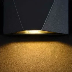 Sklep Kaja Ledowa, czarna lampa elewacyjna O577WL-L5B BEEKMAN | Kaja Oświetlenie