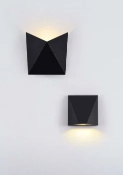 Sklep Kaja Ledowa, czarna lampa elewacyjna O577WL-L5B BEEKMAN | Kaja Oświetlenie