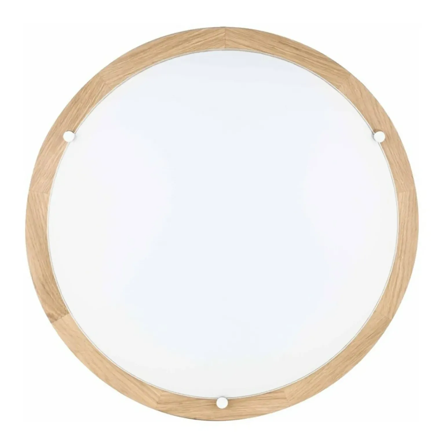 Sklep Kaja Ledowa, drewniana lampa sufitowa - plafon ⌀45cm 4754174 FRIDA | Kaja