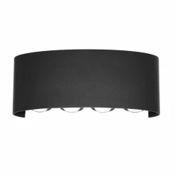 Sklep Kaja Ledowa, dwukierunkowa lampa na elewację OWL-451-4-BL z serii ORTELO