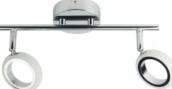 Best Ledowa, dwupunktowa listwa sufitowa 92-65575 AURELION | Kaja Żyrandole Nowoczesne