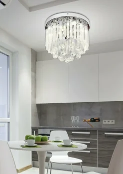 Sklep Kaja Ledowa, kryształowa lampa sufitowa 98-44778 ATELLA | Kaja Oświetlenie