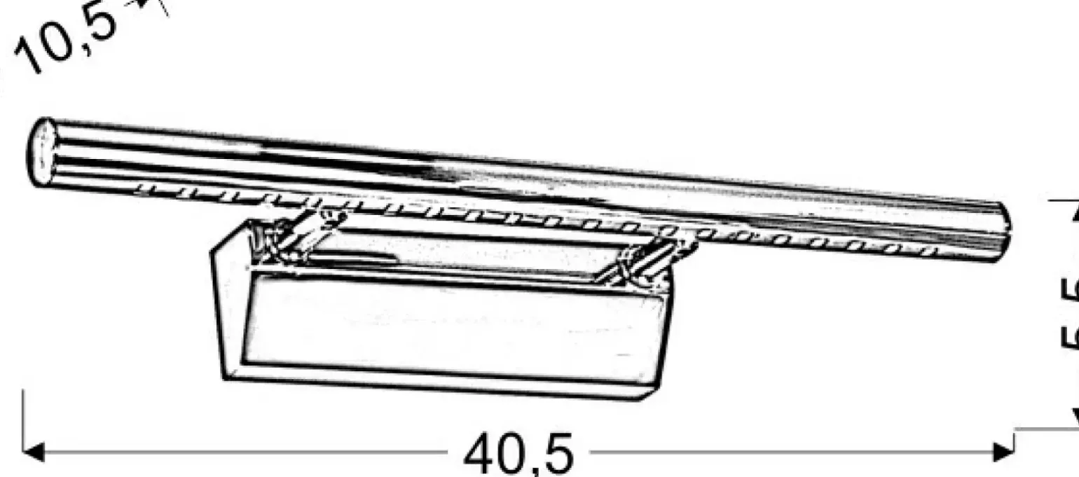 Sklep Kaja Ledowa lampa ścienna do łazienki 20-27016 FORTE | Kaja Oświetlenie