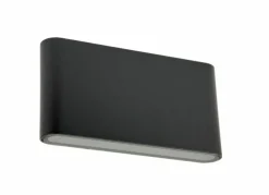 Sklep Kaja Ledowa lampa ścienna, dwukierunkowa M1016 BL z serii SLIM | Kaja Oświetlenie