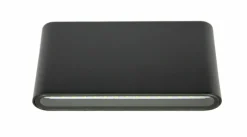 Sklep Kaja Ledowa lampa ścienna, dwukierunkowa M1016 BL z serii SLIM | Kaja Oświetlenie