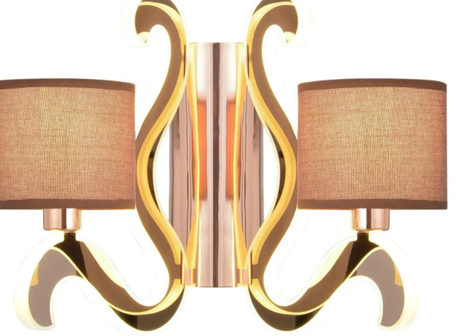 Sklep Kaja Ledowa lampa ścienna z abażurami 22-33529 AMBROSIA | Kaja Oświetlenie