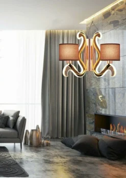 Sklep Kaja Ledowa lampa ścienna z abażurami 22-33529 AMBROSIA | Kaja Oświetlenie