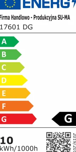 Sklep Kaja Ledowa lampa elewacyjna, nowoczesna 17601 DG z serii FLER | Kaja Oświetlenie