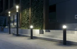 Sklep Kaja Ledowa lampa ogrodowa, moc 23W, grafitowa BRL-980 z serii BAREL | Kaja Oświetlen