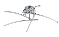 Cheap Ledowa lampa sufitowa, chromowa MOD212-05-N z serii PLUTO Żyrandole Nowoczesne