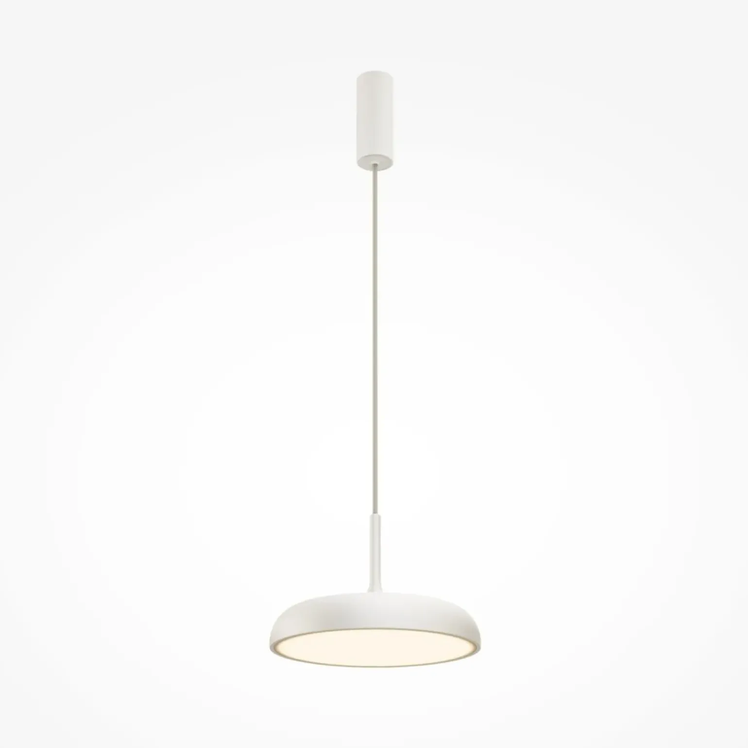 Best Ledowa lampa wisząca, biała oprawa MOD189PL-L12W3K1 z serii GERHARD Żyrandole Nowoczesne