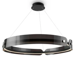 Discount Ledowa lampa wisząca, do salonu MOD309PL-L40GR4K z serii INTERSTELLAR Żyrandole Nowoczesne