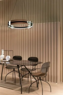 Discount Ledowa lampa wisząca, do salonu MOD309PL-L40GR4K z serii INTERSTELLAR Żyrandole Nowoczesne