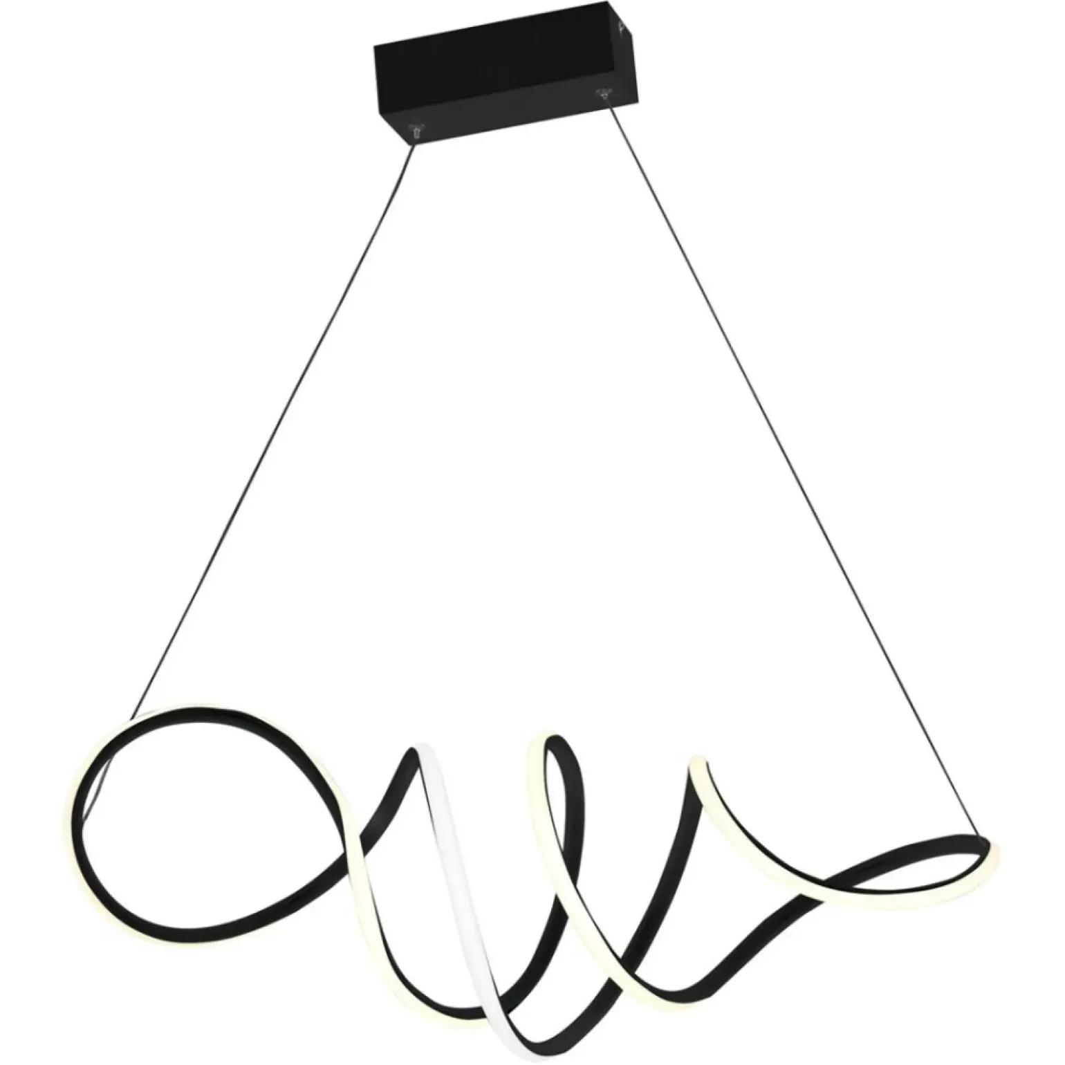 Best Ledowa lampa wisząca, fantazyjny kształt nad stół ML5756 LOCA | Kaja Żyrandole Nowoczesne