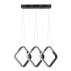 Best Ledowa lampa wisząca z kryształkami K-8160 HILD | Kaja Oświetlenie Żyrandole Nowoczesne