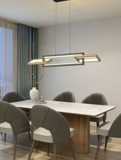 Clearance Ledowa lampa z obrotowymi ramkami WF 7022-306 MATERA | Kaja Żyrandole Nowoczesne