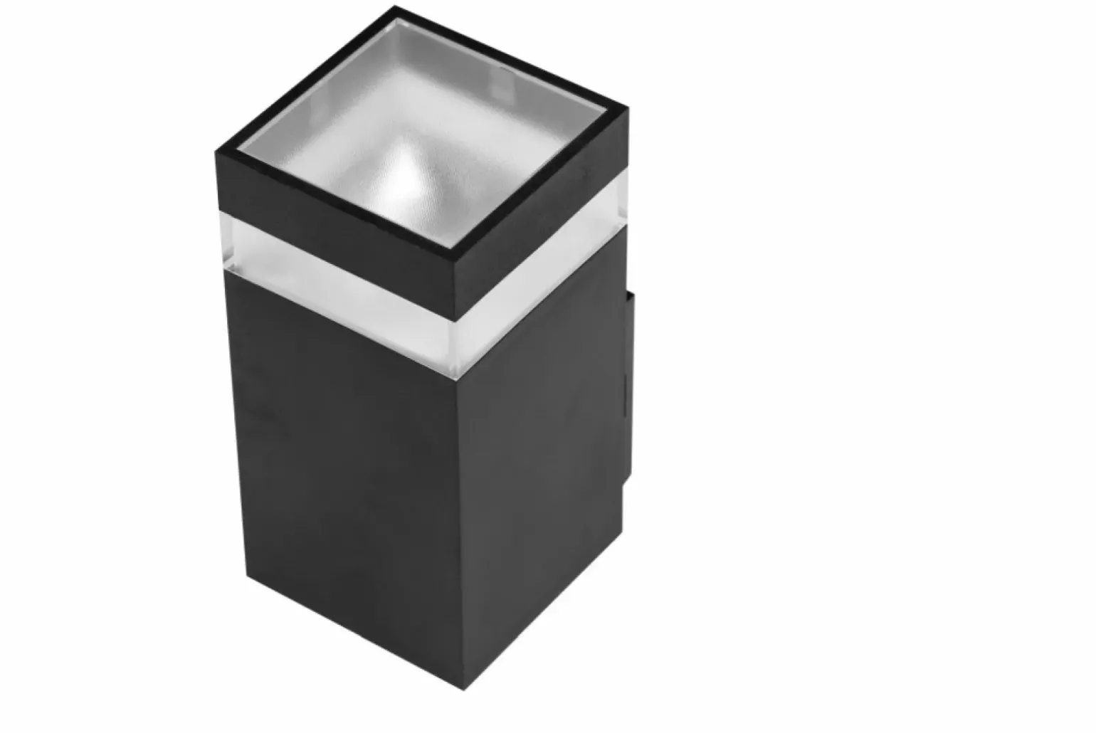 Sklep Kaja Ledowa lampa zewnętrzna, czarny kinkiet kostka AZ5221 JASON | Kaja