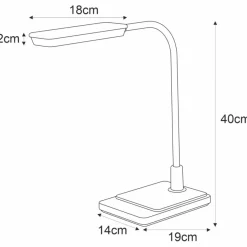 Sklep Kaja Ledowa lampka idealna do biura K-BL1027 IKA | Kaja Oświetlenie
