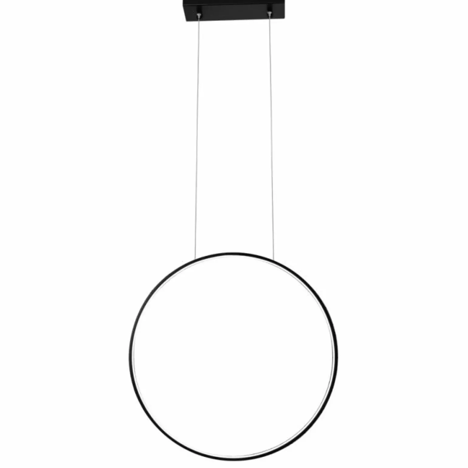 Clearance Ledowa obręcz na pionowym zwisie ⌀57cm 4000K ANT 5302 AGARO | Kaja Żyrandole Nowoczesne