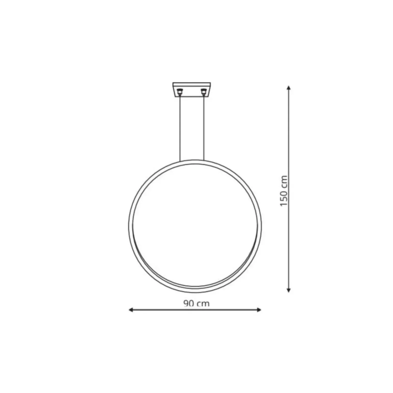 Flash Sale Ledowa obręcz pionowa, do łazienki LP-999/1P L GD z serii MIRROR Żyrandole Nowoczesne
