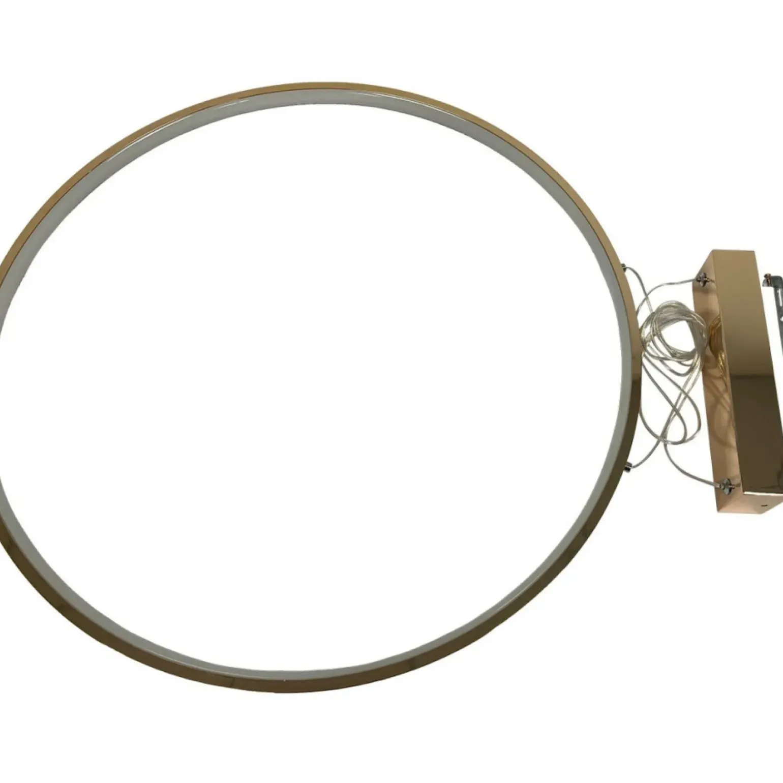 Flash Sale Ledowa obręcz pionowa, do łazienki LP-999/1P L GD z serii MIRROR Żyrandole Nowoczesne