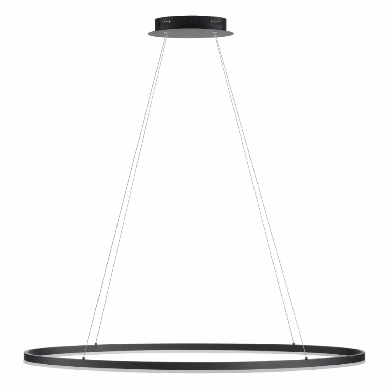 Shop Ledowa obręcz z ciepłym światłem ⌀56cm 2393-13 TITUS | Kaja Żyrandole Nowoczesne