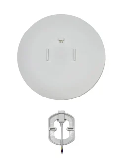 Sklep Kaja Ledowa, okrągła lampa sufitowa do łazienki LP-550/1C S 4WH – VEGAS