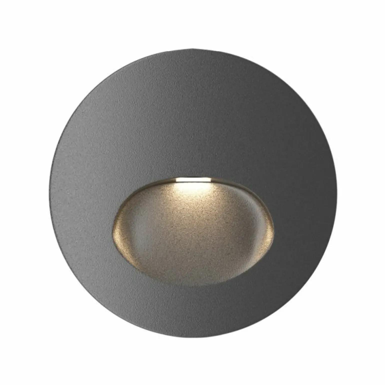 Sklep Kaja Ledowa, okrągła oprawa wpustowa na schody O015SL-L3B3K BIL