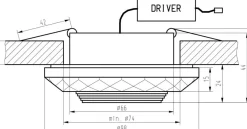 Sklep Kaja Ledowa oprawa podtynkowa do każdego wnętrza 2228945 | Kaja Oświetlenie