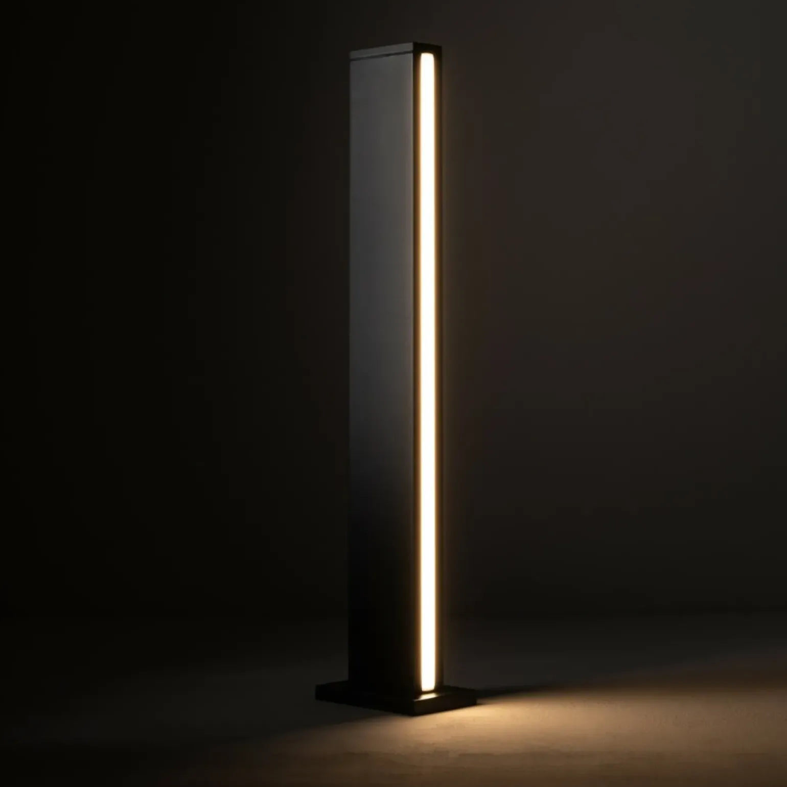 Sklep Kaja Ledowa, prosta lampa ogrodowa słupek 11376 SLIT LED | Kaja Oświetlenie