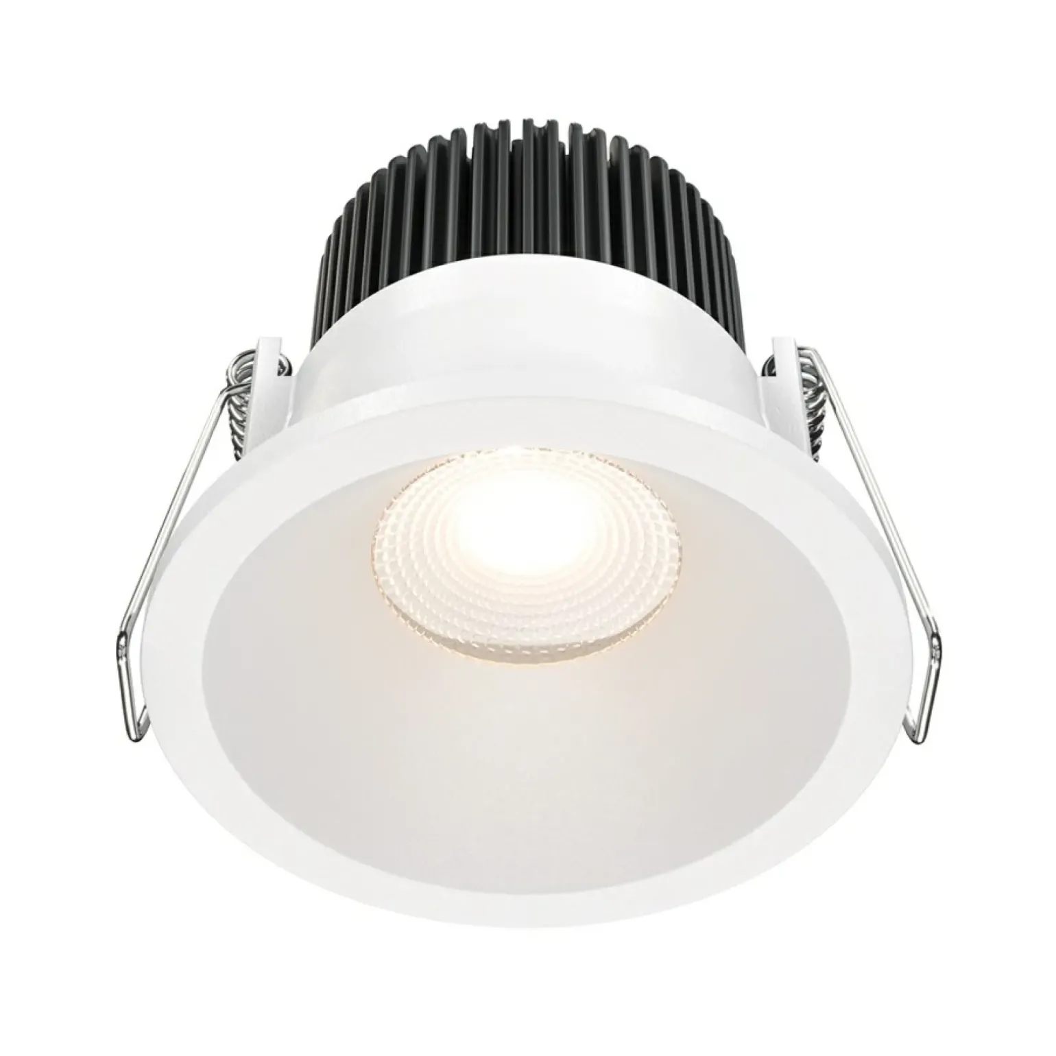 Sklep Kaja Ledowe, białe oczko wpustowe ⌀6cm 3000K DL034-01-06W3K-W z serii ZOOM