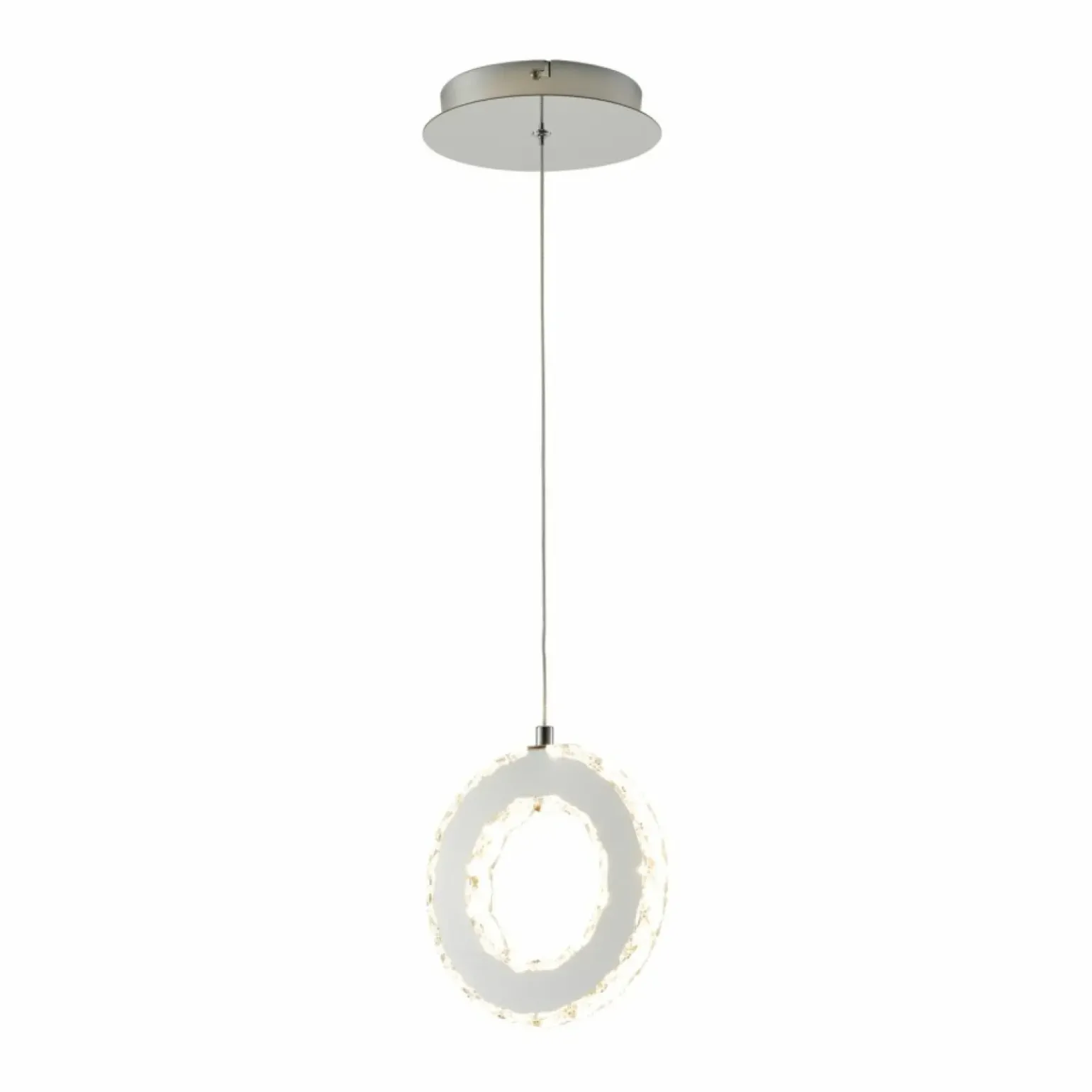 Shop Ledowe koło na regulowanym zwisie MD3713-1-3CT GIRONA | Kaja Żyrandole Nowoczesne