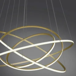 Best Sale Ledowe obręcze na regulowanych zwisach 2124-60 TESSARA | Kaja Żyrandole Nowoczesne