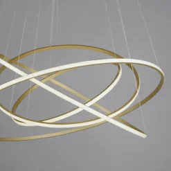 Best Sale Ledowe obręcze na regulowanych zwisach 2124-60 TESSARA | Kaja Żyrandole Nowoczesne