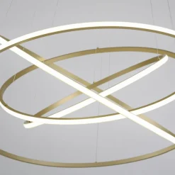 Best Sale Ledowe obręcze na regulowanych zwisach 2124-60 TESSARA | Kaja Żyrandole Nowoczesne