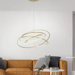 Best Sale Ledowe obręcze na regulowanych zwisach 2124-60 TESSARA | Kaja Żyrandole Nowoczesne