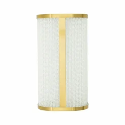 Sklep Kaja Ledowy, elegancki, złoty kinkiet łazienkowy 10730 PALMAS | Kaja