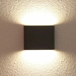 Sklep Kaja Ledowy kinkiet elewacyjny, geometryczny LP-1556/1W WH z serii SAP