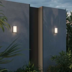 Sklep Kaja Ledowy kinkiet elewacyjny, zewnętrzny O454WL-L10GF3K z serii BADD