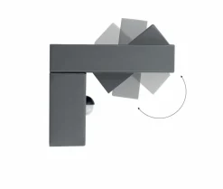 Sklep Kaja Ledowy kinkiet elewacyjny, ruchome światło RN-KPIR z serii REN | Kaja Oświetleni