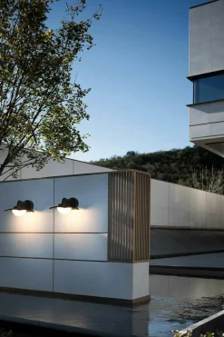 Sklep Kaja Ledowy kinkiet zewnętrzny 9W 4000K OWL-6950-4K ISOLA | Kaja