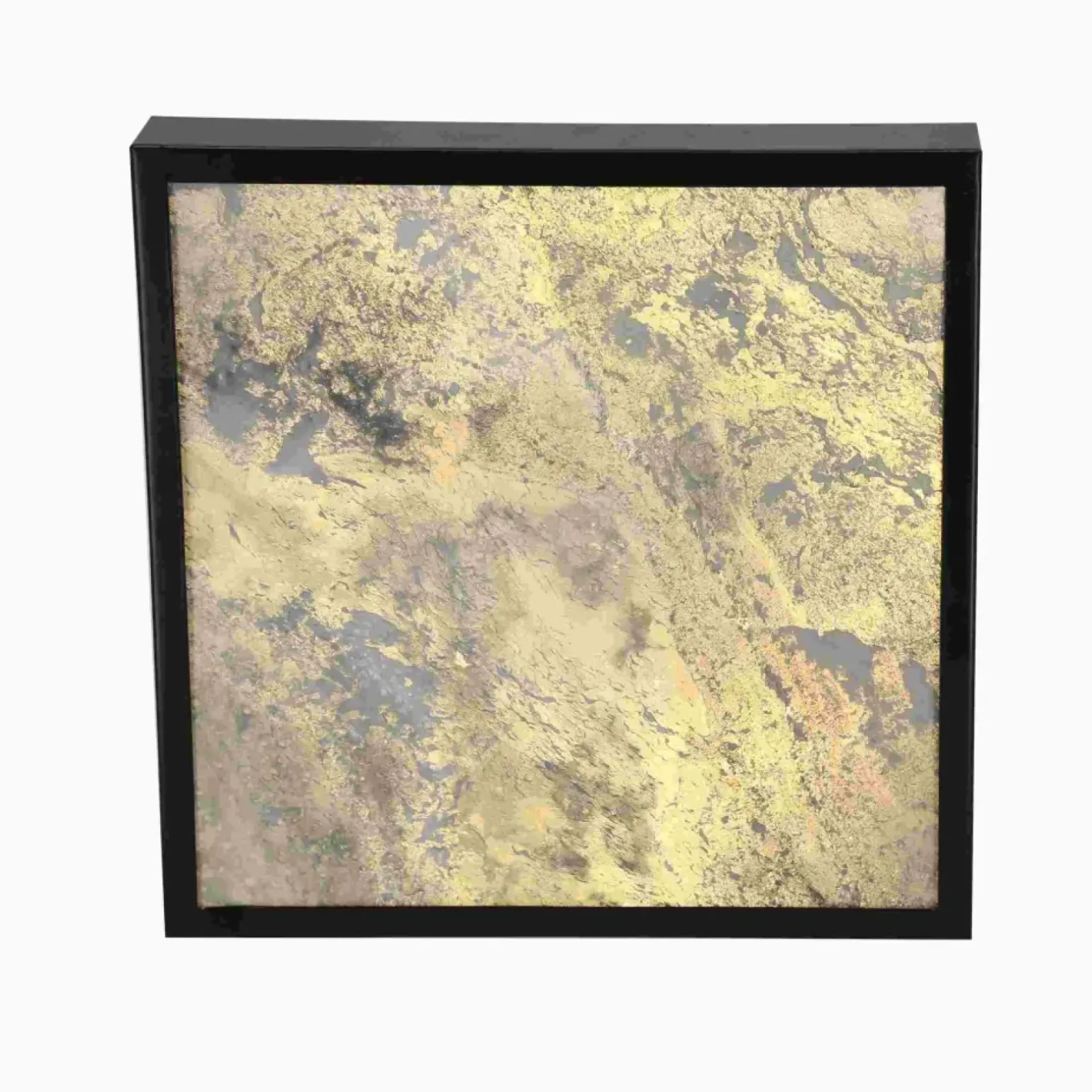 Sklep Kaja Ledowy, kwadratowy plafon z czarną ramką 10-06691 z serii LUXAN | Kaja