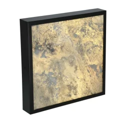 Sklep Kaja Ledowy, kwadratowy plafon z czarną ramką 10-06691 z serii LUXAN | Kaja